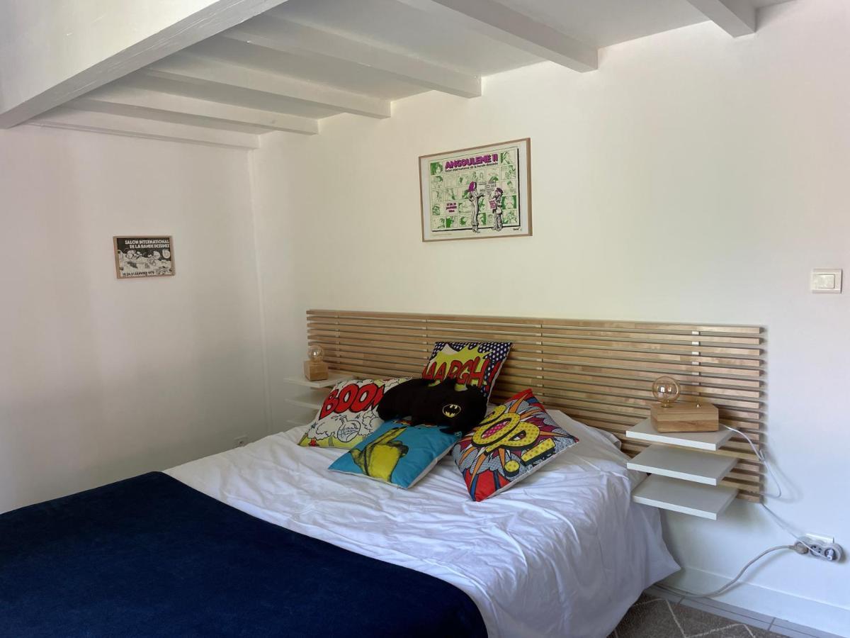Merig'Home Chambre Bd Climatisee Dans Maison Avec Piscine Au Calme En Ville, Sdb & Toilettes Prives Angoulême Eksteriør billede
